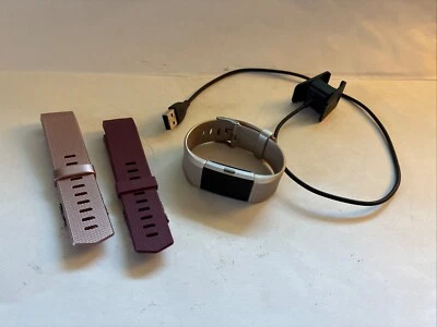 FItbit Fitness tracker ( plus 2 extra bands) - Health Insights, sleep tracking - Image 1 of 2