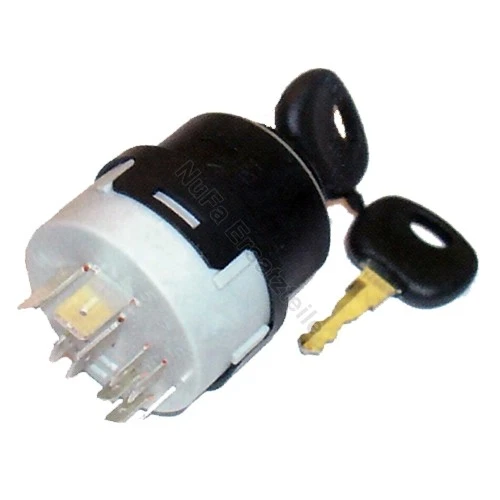 MARKENLOS Zündschloss 14603 für Linde Gabelstapler, Hubwagen (9 Pin, 4 Stellungen)