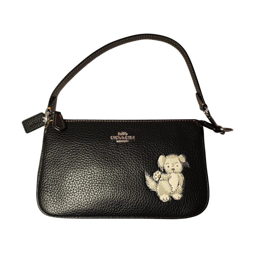 Coach CC914 Nolita 19 Women's Shoulder Bag - Black Multi/Silver