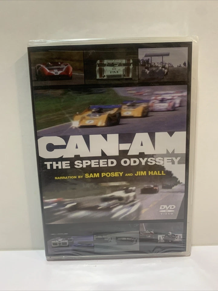 CAN-AM: The Speed Odyssey *Rare OOP New/Sealed* Region 1 DVD Sam Posey, Jim Hall - Image 1 of 4