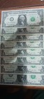 Fancy Serial Numbers Dollar Bills They Are All In Sequence With Each Other