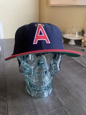 Vintage VTG New Era Pro Model California Angels Trucker Hat Cap MLB Baseball