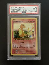 2016 XY Evolutions Charmander Toys R Us Cosmos 9/108 Pokemon Card PSA 9 MINT