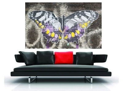 Butterfly wall artwork painting print art canvas artwork modern - Image 1 of 3