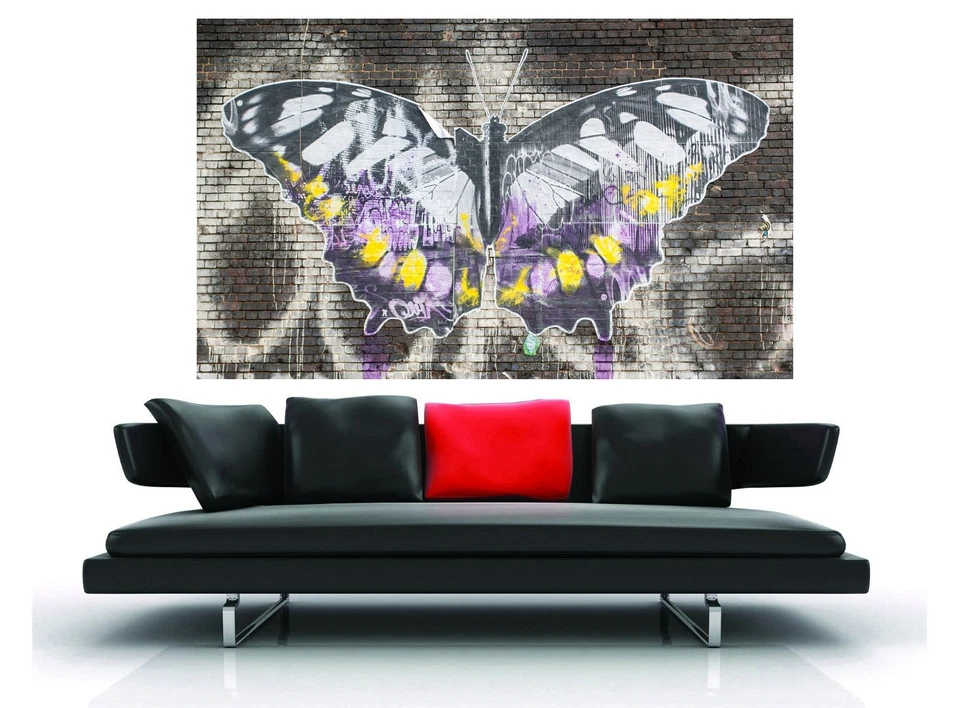 Butterfly wall artwork painting print art canvas artwork modern - Image 1 of 3