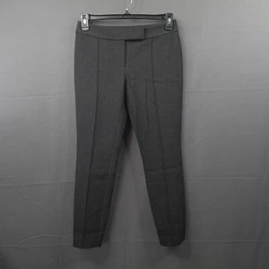 Classiques Entier Womens Dress Pants 4 Gray Corp Minimal Classic Capsule Basic - Picture 1 of 12