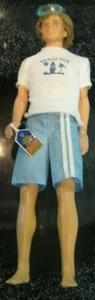 Vtg Mattel 2005 Beach Fun Ken Blonde Blue Eye Swim Trunks Top Sun Screen Glasses - Picture 1 of 12
