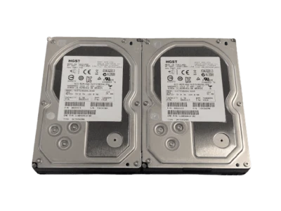 Лот из 2 серверных жестких дисков HGST 2 ТБ 0B26315 3,5 дюйма SASHUS723020ALS640 512 формат - Изображение 1 из 3