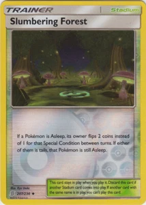 1x Slumbering Forest - 207/236 - Uncommon - Reverse Holo Unified Minds Pokemon N - Picture 1 of 1