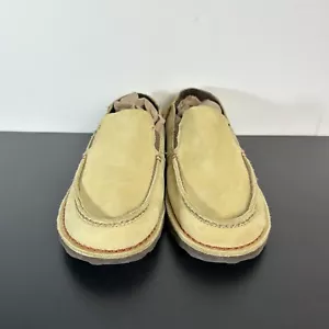 Brewshoes The Dude Herren Größe 8 US hellbraun Leder Slipper Freizeit Halbschuhe Schuhe - Bild 1 von 10