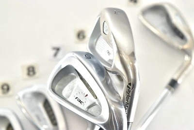 Taylormade RAC OS 3-4 LT 5-6-7-8-9 RH Irons 7Pcs Regular Flex Rifle 100LT Combo - Image 1 of 4