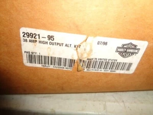 Nuevo de Lote Antiguo Harley Davidson 38 Amp Alto Rendimiento Kit Alternador EVO Carburado 29921-95 - Imagen 1 de 8