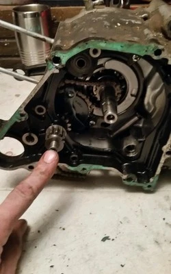 125m 125cc 84 85 honda atc OEM starter gears and washers very nice 3-44 Foto 1 de 4