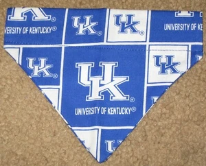 University of Kentucky Wildcats Dog Bandana - 5 sizes XS - XL - Picture 1 of 1