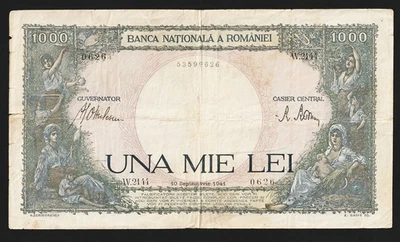 i-200479 Romania 1.000 Lei 1941 F - Image 1 of 2