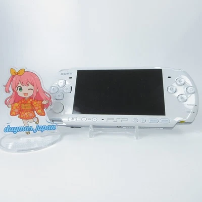 【Good】Sony PSP-3000 Pearl White Console Only No Battery Japanese Ver #NET1104/03 - Image 1 of 4