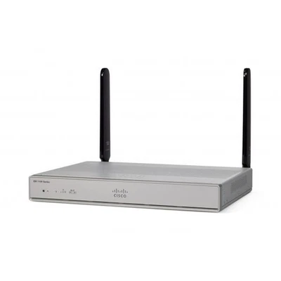 Cisco C1117-4P router cablato Argento (ISR 1100 4 PORTS DSL - ANNEX A/M AND GE W - Immagine 1 di 2