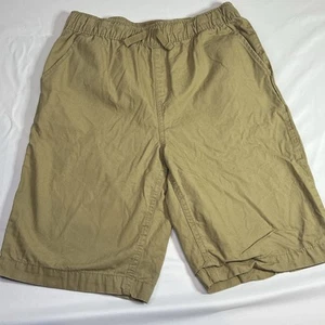 CHILDREN'S PLACE BOYS SIZE 14 KHAKI CARGO UNIFORM SHORTS ADJUSTABLE WAIST - Picture 1 of 7