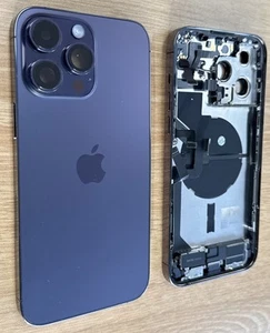 iPhone 14 Pro Max Purple Back Housing Replacement Original OEM Apple Grade AB - Picture 1 of 2