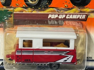 Cámper Pop-Up Matchbox #62, roja, 1/64, nueva en caja, lote A Foto 1 de 2