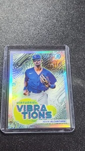 2022 Bowman - Virtuosic Vibrations Kevin Alcantara #VV-11 (RC) - Picture 1 of 2