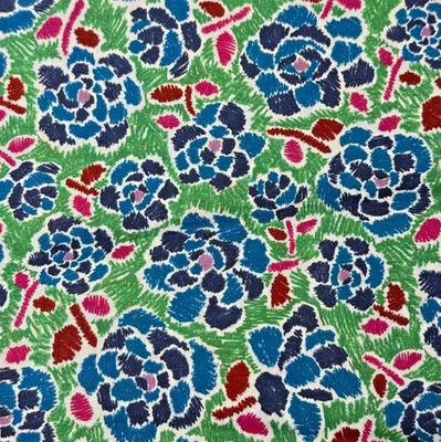 Liberty of London TANA LAWN Algodón "Charleston Posy" 1.5 Yardas Pieza Tela Foto 1 de 4