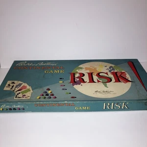 Juego de Mesa Original Primera Edición RISK 1959 con Piezas de Madera Completo - Imagen 1 de 10