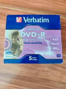 Verbatim DATALIFE 16x 4,7GB DVD+R- 5 Stück pack - Afbeelding 1 van 1