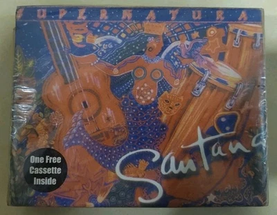 Santana Supernatural India Double Audio Cassette Sealed 2002 - Image 1 of 4