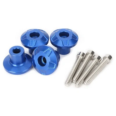 Fit YAMAHA YZF-R6 99-14 6mm Front Fender Frame Slider Screw Bolt Fork Protector - Image 1 of 2