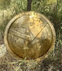 Réplica Escudo Espartano Medieval Batalla Rey Leónidas 300 36" Regalo de...- - Imagen 1 de 6