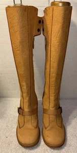 Diesel Tan Betty Boots Long boots Women Size 7 - Picture 1 of 13