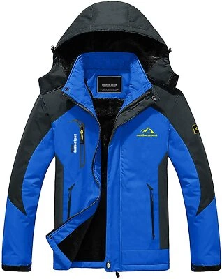Chaquetas térmicas para hombre esquí nieve aire libre senderismo montaña escalada abrigos de trabajo cálidos Foto 1 de 4