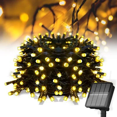 SOLAR STRING LIGHTS FOR OUTSIDE Luces solares de cadena para exteriores