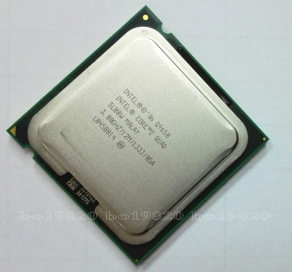 Intel Core 2 Quad Q9650 3 GHz 12MB 1333MHz Quad-Core LGA775 Socket T Processor - Image 1 of 2