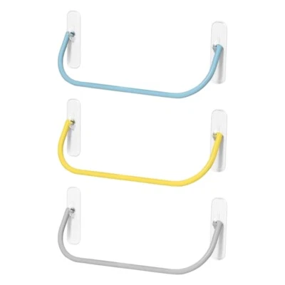 Removable Bathroom Sandal Shelf Easy Installation Sturdy Plastic Designs - Image 1 of 4