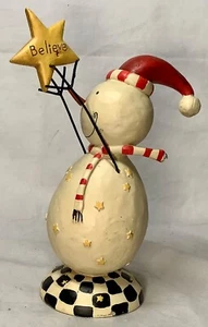 Figura Muñeco de Nieve Dan Dipaolo Vintage Crazy Mountain Estrella "Creer" - Imagen 1 de 7