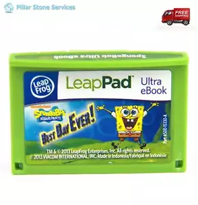 Sponge Bob Best Day Ever Leap Frog Leapster explorer GS Leap Pad 2 3 GS Ultra - Picture 1 of 2
