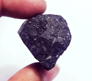 Piedras preciosas sueltas 100 % turmalina negra natural en bruto 145,50 quilates certificadas - Imagen 1 de 6