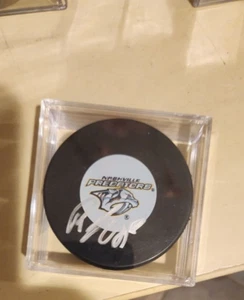 Roman Josi Signed Autographed Nashville Predators Hockey Puck w/LOA - Picture 1 of 1