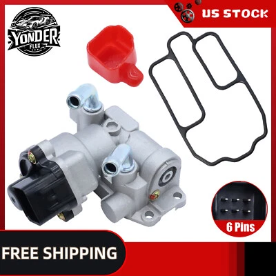 Idle Air Control Valve MD614743 DSFMT003 For Mitsubishi Mirage 1.8L l4 1997-2002 Foto 1 de 4