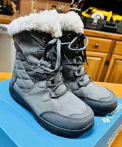 Size 2 Youth Columbia Icefall Waterproof Boot Insulated Quilted FREE SHIPPING - Picture 1 of 14
