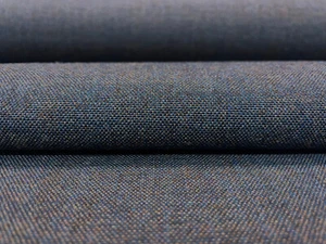 1,25 Yards Kvadrat Remix 753 blau & braun gewebte Wolle Polsterstoff - Bild 1 von 10