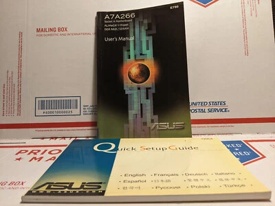 ASUS A7A266 Manual E780 and Quick Start Guide Q964 - Image 1 of 4
