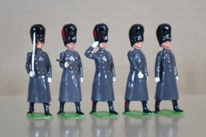BRITAINS RE PAINTED COLDSTREAM SCOTS & GRENADIER GUARDS in GREAT COATS oi - Picture 1 of 5
