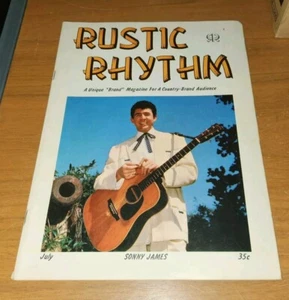 Rustic Rhythm Magazine #04 July 1957 Sonny James Ernest Tubb Tex Williams - Picture 1 of 2