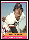 1976 Topps Eric Raich #484 Cleveland Indians Baseball Card