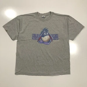 Disney Adult XL Eeyore Winnie the Pooh Vintage Gray Tee Shirt - Picture 1 of 12