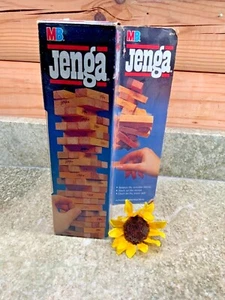 Juego vintage de Jenga Milton Bradley 1986 completo limpio - coleccionable - Imagen 1 de 3