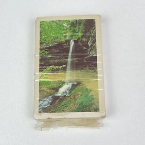 Waterfall Playing Cards Deck Arrco Playing Card Co Chicago Made in USA - Bild 1 von 16